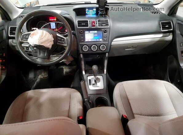 JF2SJABCXGH421109 2016 SUBARU FORESTER 2.5 Green Widok deski rozdzielczej