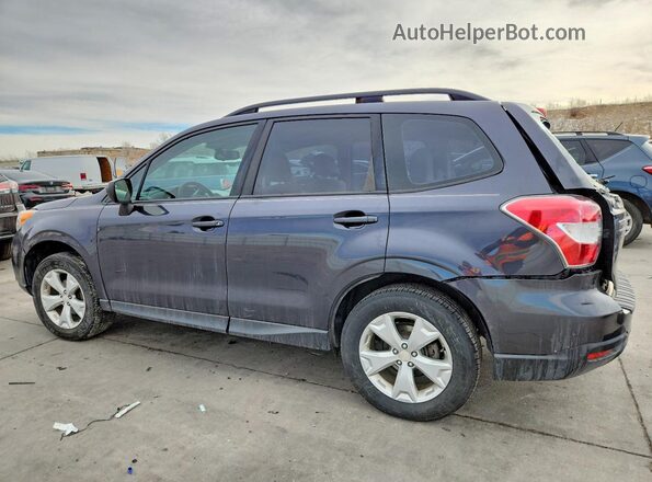 JF2SJABCXGH500649 2016 SUBARU FORESTER 2.5 Серый Задняя левая четверть