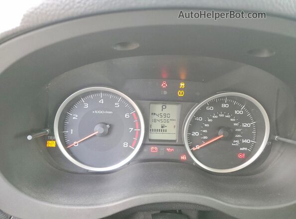 JF2SJADC5HH451441 2017 SUBARU FORESTER 2.5 Серый Вид щитка приборов