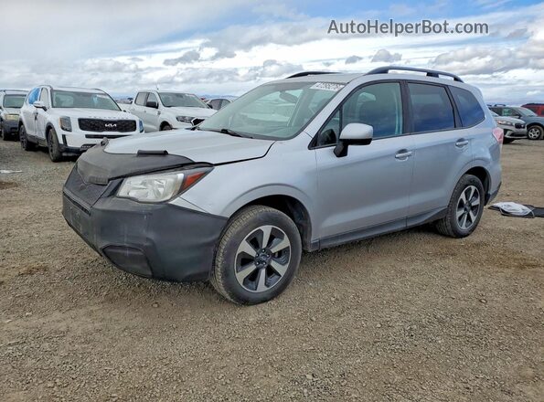 JF2SJADC5HH451441 2017 SUBARU FORESTER 2.5 Серый Передняя левая четверть