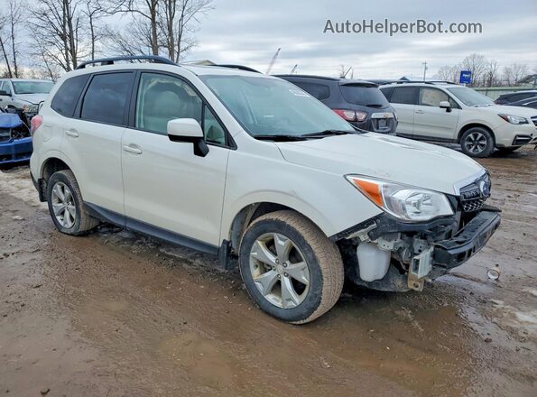 JF2SJADC6GH426739 2016 SUBARU FORESTER 2.5 White Przód prawy