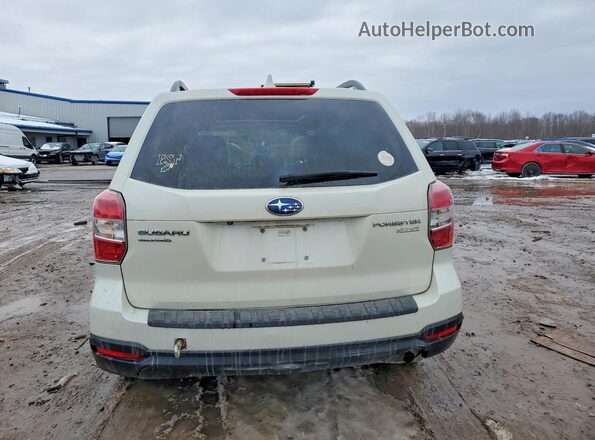 JF2SJADC6GH426739 2016 SUBARU FORESTER 2.5 White Widok z tyłu