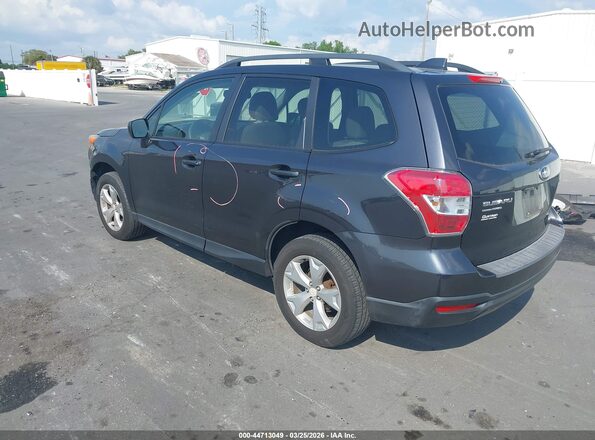 JF2SJADC8GH524056 2016 SUBARU FORESTER 2.5 Серый Задняя левая четверть