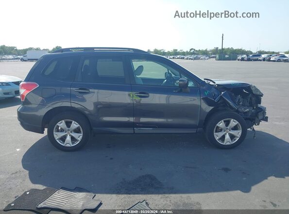 JF2SJADC8GH524056 2016 SUBARU FORESTER 2.5 Серый Панорамный вид салона 360°