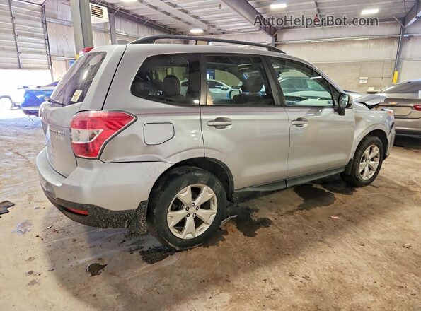 JF2SJADC8GH527829 2016 SUBARU FORESTER 2.5 Серебряный Задняя правая четверть