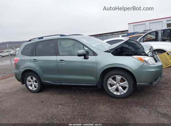 JF2SJADC8GH544663 2016 SUBARU FORESTER 2.5 Зеленый Вид задней части салона