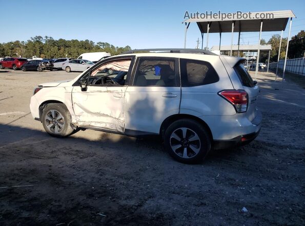 JF2SJADC8JH436129 2018 SUBARU FORESTER 2.5 Белый Задняя левая четверть