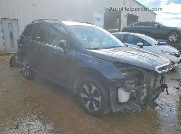 JF2SJAEC0JH572351 2018 SUBARU FORESTER 2.5 Серый Передняя правая четверть