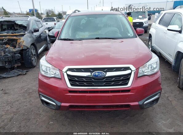 JF2SJAEC2JH477208 2018 SUBARU FORESTER 2.5 Красный Вид задней части салона