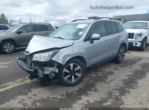 JF2SJAEC2JH515455 2018 SUBARU FORESTER 2.5 Серебряный Передняя левая четверть