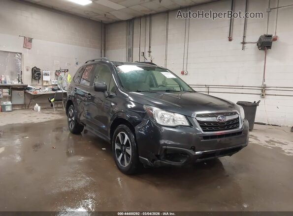 JF2SJAEC4JH499050 2018 SUBARU FORESTER 2.5 Dark Blue Delantero derecho