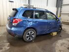 2018 Subaru Forester Синий vin: JF2SJAEC5JH406908