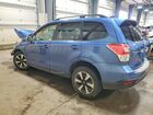 2018 Subaru Forester Синий vin: JF2SJAEC5JH406908