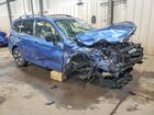 2018 Subaru Forester Синий vin: JF2SJAEC5JH406908