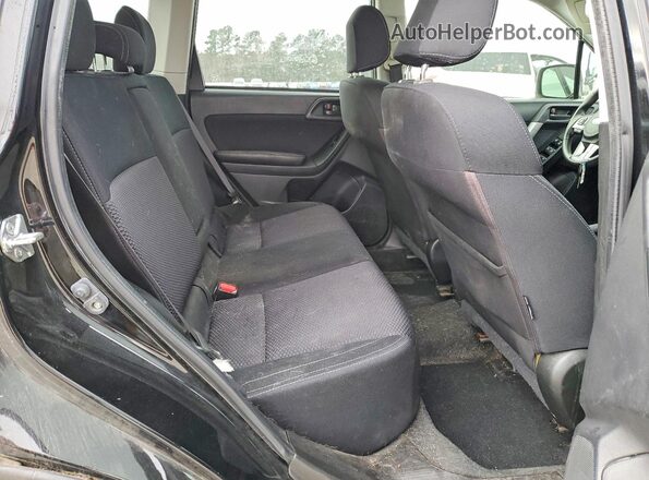JF2SJAEC6HH405387 2017 SUBARU FORESTER 2.5 Черный Вид задней части салона
