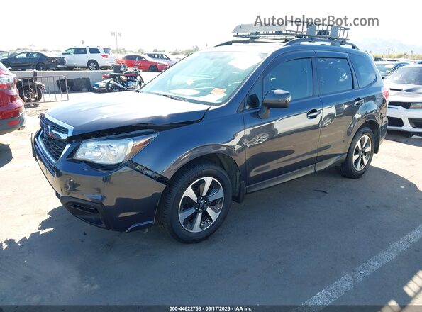 JF2SJAEC9JH584000 2018 SUBARU FORESTER 2.5 Серый Передняя левая четверть