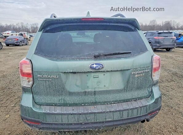 JF2SJAECXHH409703 2017 SUBARU FORESTER 2.5 Серый Вид сзади