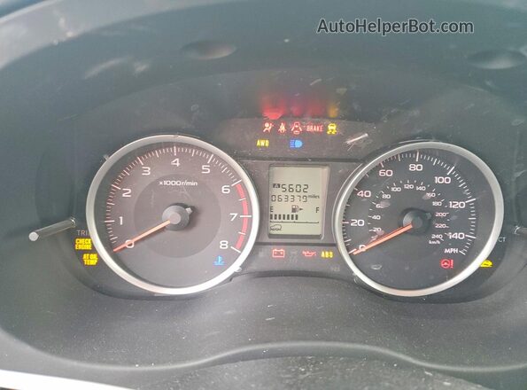 JF2SJAECXHH409703 2017 SUBARU FORESTER 2.5 Серый Вид щитка приборов