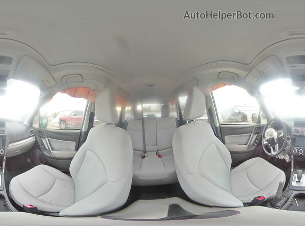 JF2SJAECXHH409703 2017 SUBARU FORESTER 2.5 Серый Панорамный вид салона 360°