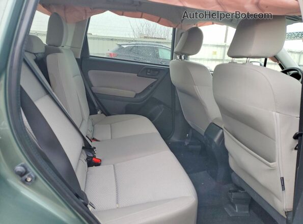 JF2SJAECXHH409703 2017 SUBARU FORESTER 2.5 Серый Вид задней части салона