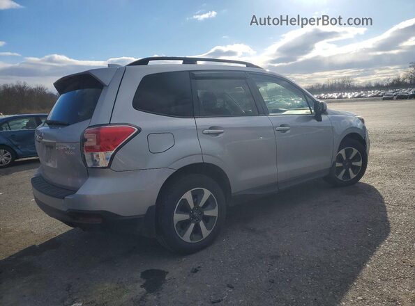 JF2SJAECXHH468380 2017 SUBARU FORESTER 2.5 Серебряный Задняя правая четверть