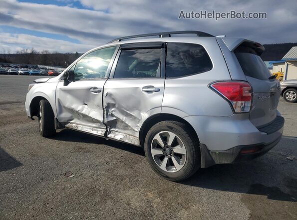 JF2SJAECXHH468380 2017 SUBARU FORESTER 2.5 Серебряный Задняя левая четверть