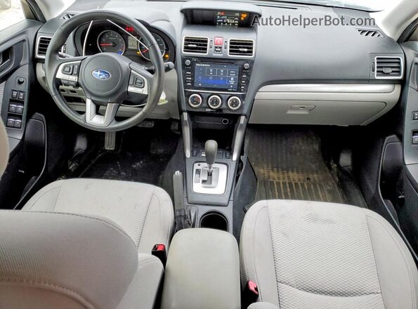 JF2SJAECXJH476727 2018 SUBARU FORESTER 2.5 Синий Вид панели приборов