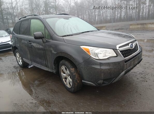 JF2SJAFC4GH402114 2016 SUBARU FORESTER 2.5 Gray Przód prawy