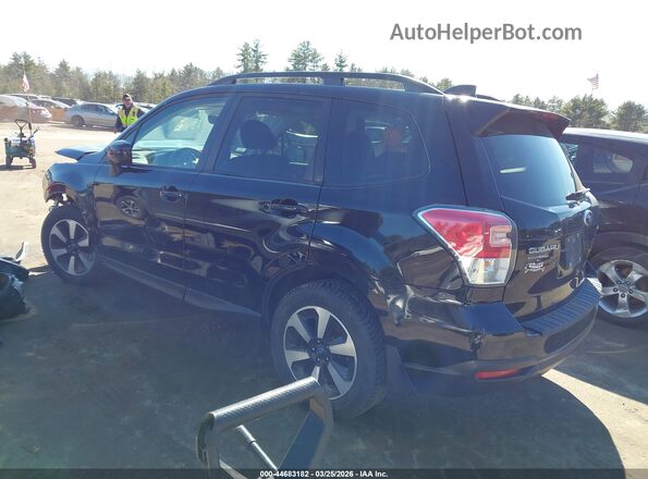JF2SJAGC2HH488524 2017 SUBARU FORESTER 2.5 Черный Задняя левая четверть