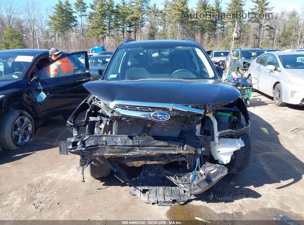 JF2SJAGC2HH488524 2017 SUBARU FORESTER 2.5 Черный Вид задней части салона