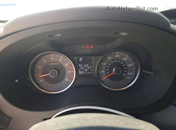 JF2SJAGC3GH506706 2016 SUBARU FORESTER 2.5 Серебряный Вид щитка приборов