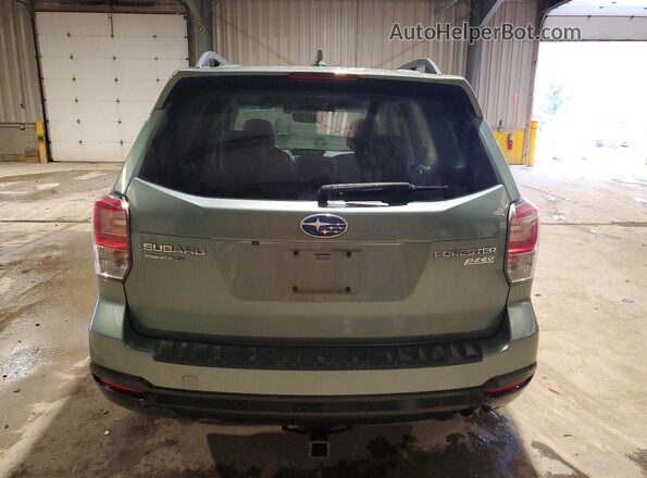 JF2SJAGC4HH472521 2017 SUBARU FORESTER 2.5 Зеленый Вид сзади