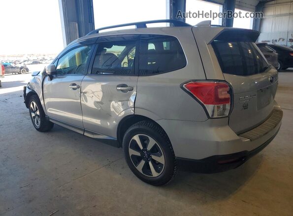 JF2SJAGC5HH558761 2017 SUBARU FORESTER 2.5 Серебряный Задняя левая четверть