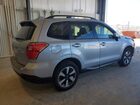 2017 Subaru Forester 2.5i Premium Серебряный vin: JF2SJAGC5HH558761