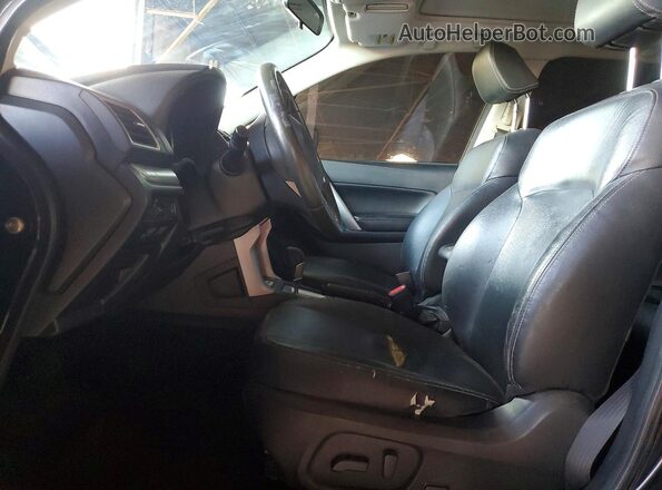 JF2SJAHC6GH490550 2016 SUBARU FORESTER 2.5 Черный Вид салона спереди