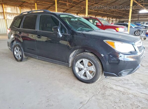 JF2SJAHC6GH490550 2016 SUBARU FORESTER 2.5 Черный Передняя правая четверть