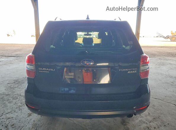 JF2SJAHC6GH490550 2016 SUBARU FORESTER 2.5 Черный Вид сзади