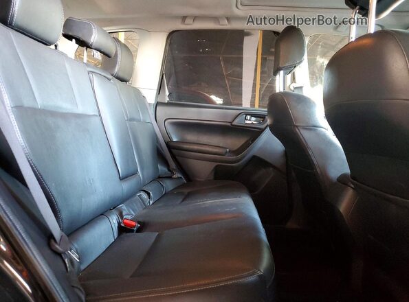 JF2SJAHC6GH490550 2016 SUBARU FORESTER 2.5 Черный Вид задних сидений
