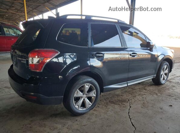 JF2SJAHC6GH490550 2016 SUBARU FORESTER 2.5 Черный Задняя правая четверть