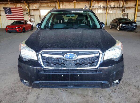 JF2SJAHC6GH490550 2016 SUBARU FORESTER 2.5 Черный Вид спереди
