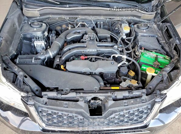 JF2SJAHC6GH490550 2016 SUBARU FORESTER 2.5 Черный Вид задней части салона