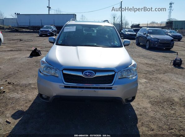 JF2SJAHC7GH461672 2016 SUBARU FORESTER 2.5 Silver Widok deski rozdzielczej