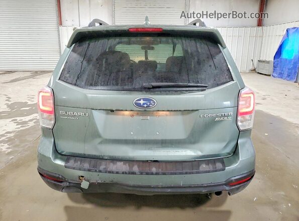 JF2SJAJC2HH401486 2017 SUBARU FORESTER 2.5 Зеленый Вид сзади