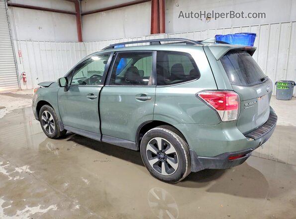 JF2SJAJC2HH401486 2017 SUBARU FORESTER 2.5 Зеленый Задняя левая четверть