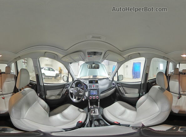 JF2SJAJC2HH401486 2017 SUBARU FORESTER 2.5 Зеленый Панорамный вид салона 360°