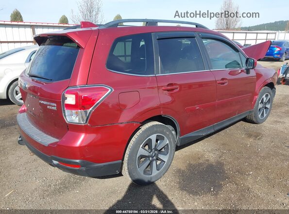 JF2SJAJC8HH559427 2017 SUBARU FORESTER 2.5 Red უკანა მარჯვენა