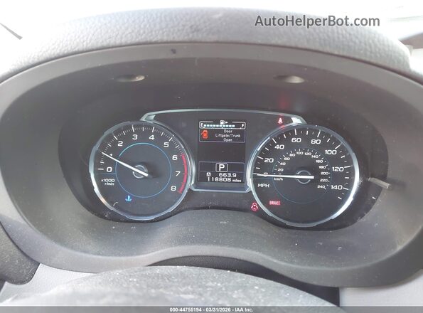 JF2SJAJC8HH559427 2017 SUBARU FORESTER 2.5 Red უკანა სავარძლების ხედი