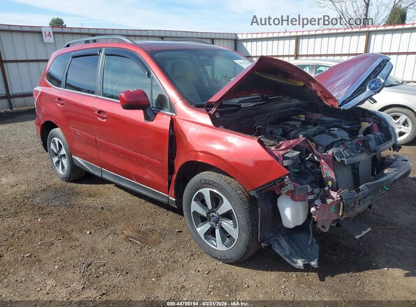 JF2SJAJC8HH559427 2017 SUBARU FORESTER 2.5 Red წინა მარჯვენა