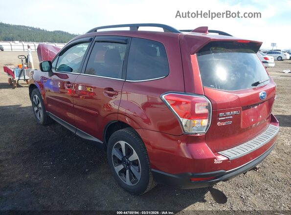 JF2SJAJC8HH559427 2017 SUBARU FORESTER 2.5 Red უკანა მარცხენა