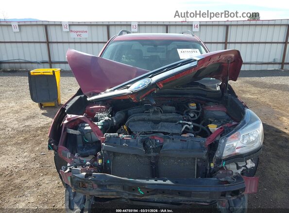 JF2SJAJC8HH559427 2017 SUBARU FORESTER 2.5 Red 